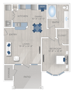 One Bedroom ApartmentWoodlands TX