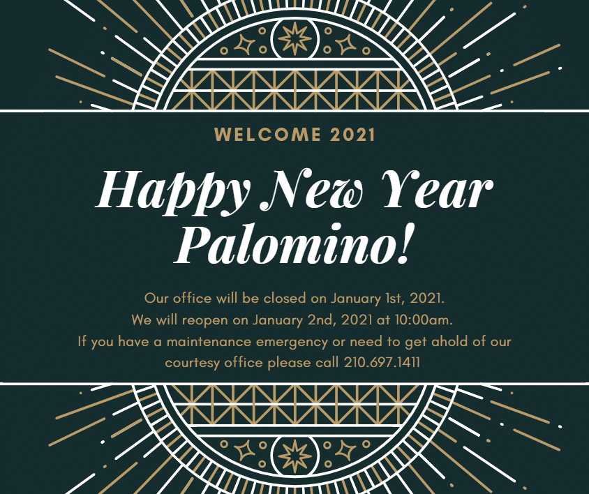 Apartments in San Antonio near Six Flags Fiesta Happy New Year, palomo!