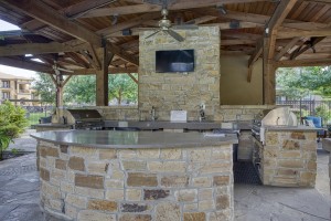Apartments in San Antonio, TX - Grilling Area and Bar   