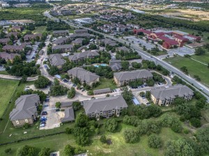 Apartments in San Antonio, TX - Aerial View of Community and Surrounding Area