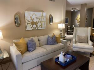 Two Bedroom Apartments in San Antonio, Texas - Model Living Room